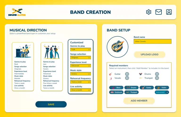 Sound Mates -Band Creation