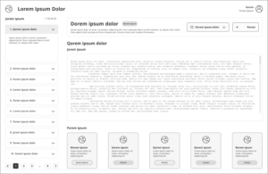 Scenity - Wireframe - Creative Project Workspace