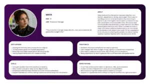 User Persona1 - Scenity